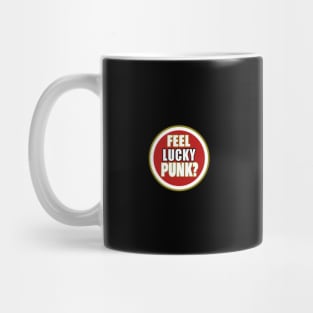 Small logo Feel Lucky Punk Mug